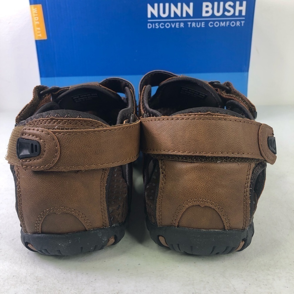 Nunn Bush RioBravo Tan Sandal Shoes Size 9W - Picture 6 of 8
